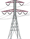 high voltage pylon